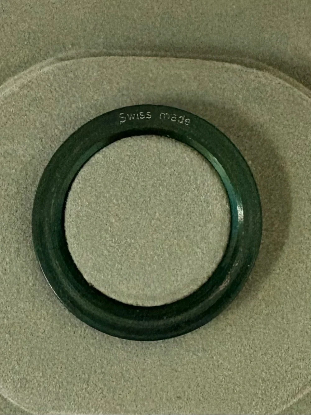 Gucci Green Diamond Cut Bezel for Gucci Vintage Bezel Watch